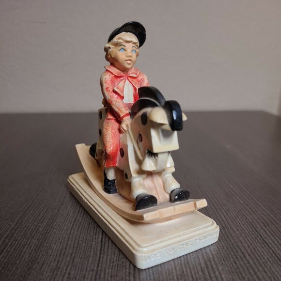 Sebastian Miniatures SML214 Ride to the Hounds 1980 Rocking Horse Vintage 4 Inch - Picture 3 of 12